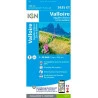 Carte TOP 25 IGN 3435 ET VALLOIRE - GALIBIER