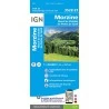 Carte TOP 25 IGN 3528 ET MORZINE