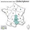 Cartes Numériques IGN ZONE 8 GlobeXplorer