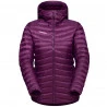 Doudoune à Capuche Femme ALBULA IN Hooded Jacket WOMEN Grape Mammut