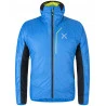 Doudoune à Capuche Synthétique EIGER JACKET Bleu Celeste-lime Montura -Magasin De Plein Air doudoune a capuche synthetique eiger jacket bleu celeste lime montura