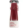 Lot De 6 Piquets De Tente GROUNDHOG STAKES 19cm Rouge MSR GEAR 2023 -Magasin De Plein Air lot de 6 piquets de tente groundhog stakes 19cm rouge msr gear 2023