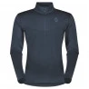 Polaire 1/4 Zip Homme M's Defined LIGHT PULLOVER Dark-blue Scott -Magasin De Plein Air polaire 14 zip homme m s defined light pullover dark blue scott