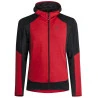Polaire à Capuche STRETCH COLOR HOODY JACKET 1090 Rouge-noir Montura