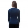 Tee-shirt Femme Laine Mérinos W'S DOUBLE FACE LS Deep-blue SENSOR 7 Tee-shirt Femme Laine Mérinos W'S DOUBLE FACE LS Deep-blue SENSOR – Image 5