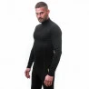 Tee-shirt Homme Laine Mérinos DOUBLE FACE 1/4 ZIP Noir SENSOR 5 Tee-shirt Homme Laine Mérinos DOUBLE FACE 1/4 ZIP Noir SENSOR – Image 3