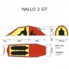 Meilleures ventes -Magasin De Plein Air tente 4 saisons red label nallo 2 gt green hilleberg 1